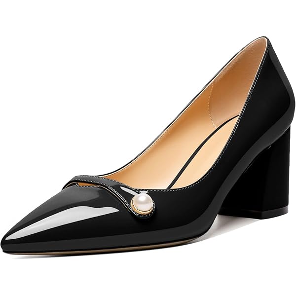 Amazon.com | French Sole Trance Black Patent Leather 10 M | Pumps